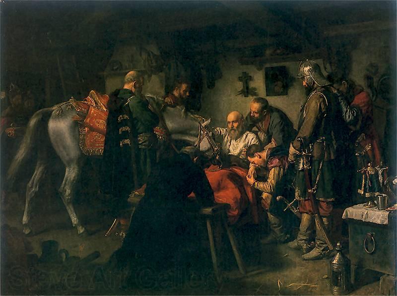 Louis Leopold  Boilly The Death of Czarniecki Spain oil painting art